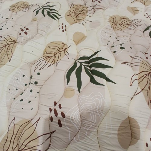 BLISSFUL DIARY BABY PLAY MAT FOR FLOOR - 50" X 50" - EARTH TONES BEIGE image 7