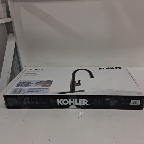 KOHLER RODEAM PULL-DOWN KITCHEN FAUCET WITH TOUCH CONTROL & 2 SPRAY FUNCTIONS-1.5GPM - MATTE BLACK (MODEL: R38473-BL / 1806389) image 9