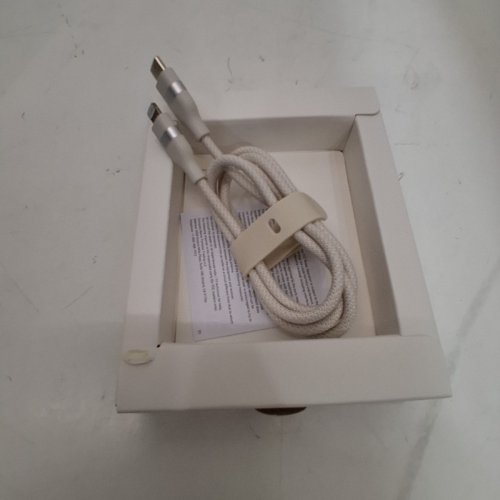 ANKER ULTRA SOFT UPCYCLED-BRAIDED USB-C TO LIGHTNING CABLE - 60W MAX FAST CHARGING - OFF-WHITE (MODEL: A82B2H21) image 3