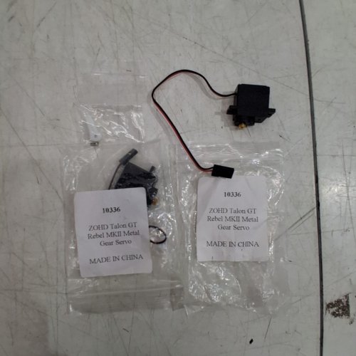 2 ZOHD TALON GT REBEL MKII METAL GEAR ANALOG SERVO COMPATIBLE WITH SERVO RC PLANES - BLACK image 2