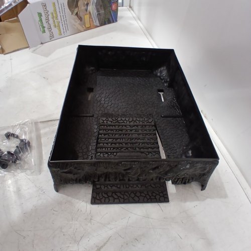 PENN-PLAX REPTOLOGY TURTLE TOPPER ABOVE-TANK BASKING PLATFORM AND DOCK - FITS MOST 55 GAL TANKS - BLACK (MODEL: REP600) image 4