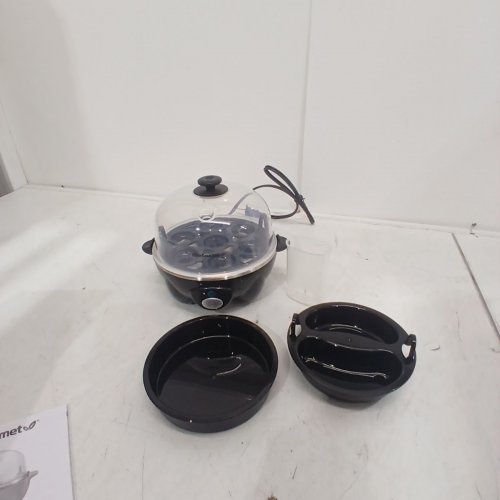 ELITE GOURMET BY MAXI-MATIC EASY EGG COOKER COOKS UP TO 7 EGGS - BLACK (MODEL: EGC-007 A-Z) image 2