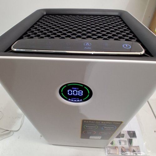 JAFANDA JF260 H13 TRUE HEPA & ACTIVATED CARBON AIR PURIFIER WITH LIGHTS AND QUIET MODE - WHITE - (MODEL: JF260) image 2