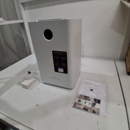 JAFANDA JF260 H13 TRUE HEPA & ACTIVATED CARBON AIR PURIFIER WITH LIGHTS AND QUIET MODE - WHITE - (MODEL: JF260) image 3