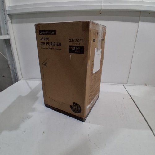 JAFANDA JF260 H13 TRUE HEPA & ACTIVATED CARBON AIR PURIFIER WITH LIGHTS AND QUIET MODE - WHITE - (MODEL: JF260) image 5
