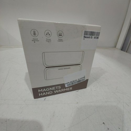 2PK RECHARGEABLE MAGNETIC HAND WARMERS - BLACK (MODEL: A404) image 5
