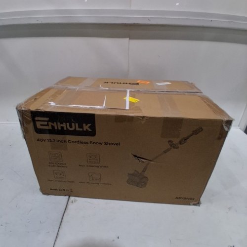 ENHULK CORDLESS SNOW SHOVEL - 40V - 13.2" - BLUE (MODEL: ASYSN02) image 4