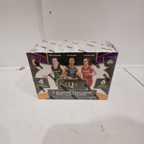 PANINI WNBA SELECT 2025 BASKETBALL TRADING CARD BOX - 6 PACKS, 4 CARDS PER PACK (STYLE: 2024 WNBA SELECT) image 2