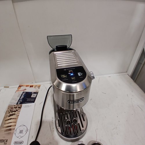 DEDICA DUO ESPRESSO MACHINE WITH COLD BREW - STAINLESS STEEL (MODEL: EC890M) image 2