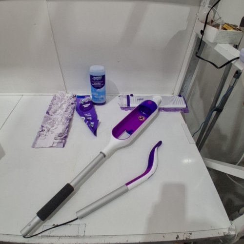 SWIFFER POWERMOP MULTI-SURFACE MOP - PURPLE/WHITE image 3