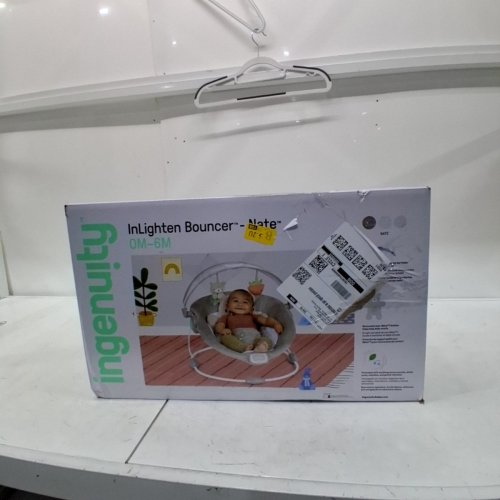 INGENUITY INLIGHTEN BABY BOUNCER - 0M-6M - NATE image 4
