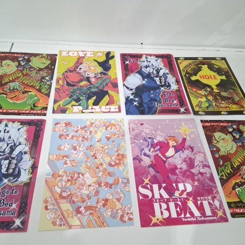 8PK ASSORTED COMIC ART PRINT POP CULTURE POSTERS - 12" X 8" - ASSORTED COLORS image 2