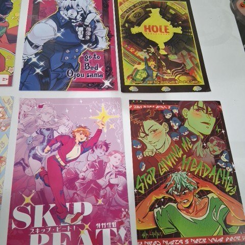 8PK ASSORTED COMIC ART PRINT POP CULTURE POSTERS - 12" X 8" - ASSORTED COLORS image 4
