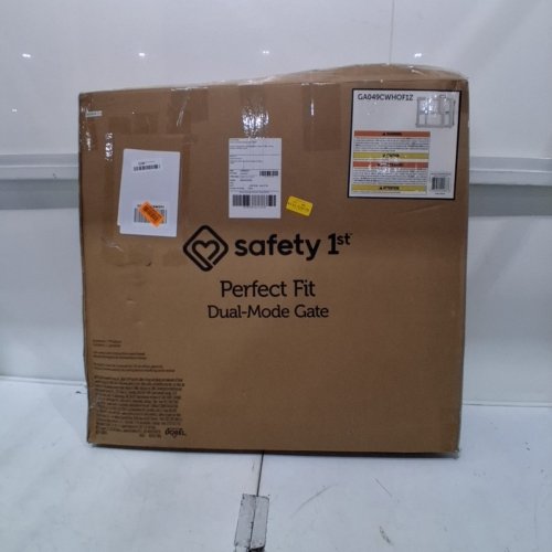 SAFETY 1ST PERFECT FIT DUAL-MODE GATE - FITS OPENINGS 28" - 42" - WHITE - (MODEL: GA049CWHOF1Z) image 4