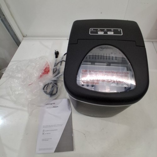FRIGIDAIRE COMPACT COUNTERTOP ICE MAKER - MAKES 26LBS PER DAY - BLACK (MODEL: EFIC128-BLACK-6C0M) image 2