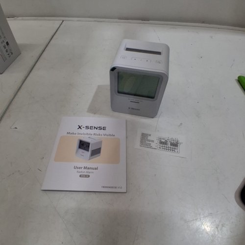 X-SENSE WIRELESS RADON DETECTOR WITH AUDIBLE AND VISUAL ALARM -WHITE image 5