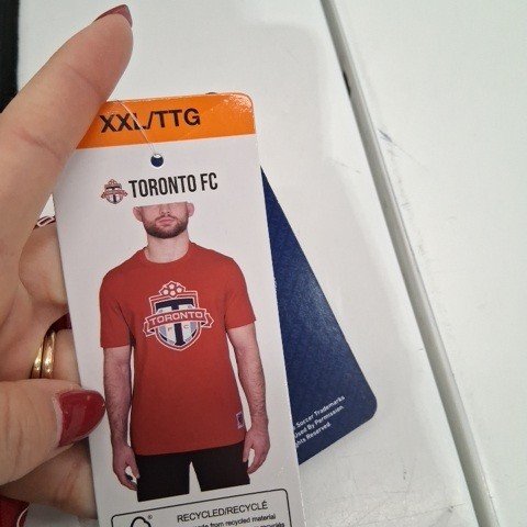 MEN'S OFFICIAL SOCCER GRAPHIC T-SHIRT TORONTO FC - XXL - RED - (STYLE:2016863) image 2
