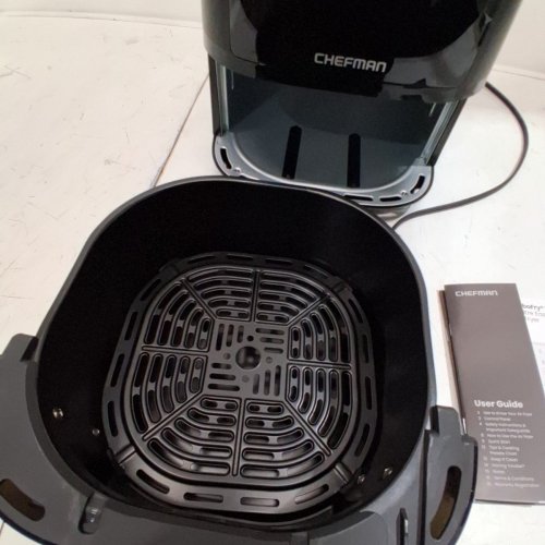 CHEFMAN DIGITAL AIR FRYER - 4QT CAPACITY - BLACK (MODEL: RJ38-4TW-BLACK-DS-CA) image 4