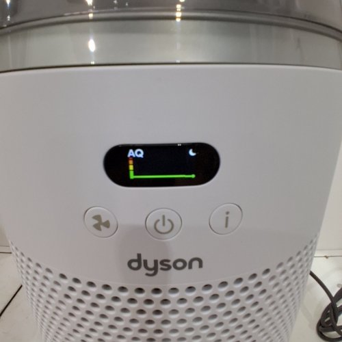 DYSON HUSHJET AIR PURIFIER COMPACT WITH APP CONNECTIVITY - COMPATIBLE WITH AMAZON ALEXA/GOOGLE ASSITANT - 360° FILTER - WHITE/GREY (MODEL: SP01-A/HJ10) image 3
