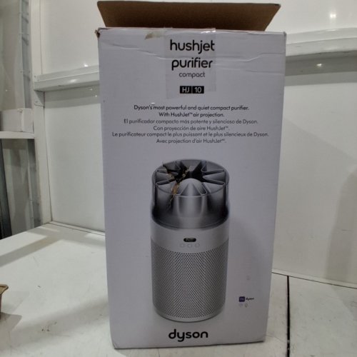 DYSON HUSHJET AIR PURIFIER COMPACT WITH APP CONNECTIVITY - COMPATIBLE WITH AMAZON ALEXA/GOOGLE ASSITANT - 360° FILTER - WHITE/GREY (MODEL: SP01-A/HJ10) image 6