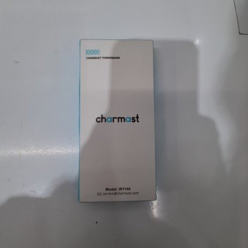 CHARMAST POWER BANK WITH BUILT IN CABLES - 10000 MAH - 5 3/4" - BLACK (MODEL: W1148) image 4