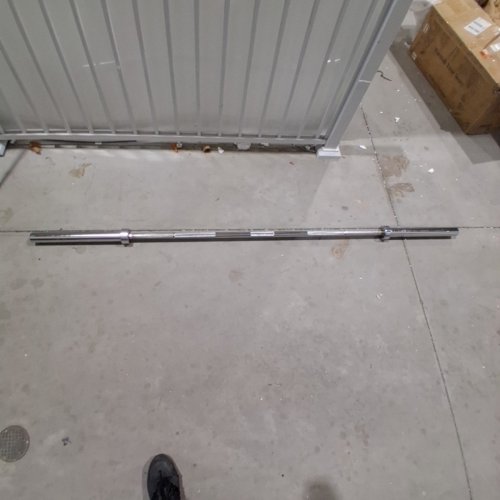 OLYMPIC BARBELL STANDARD WEIGHTLIFTING BARBELL - 2" X 7FT - 50 LBS image 2