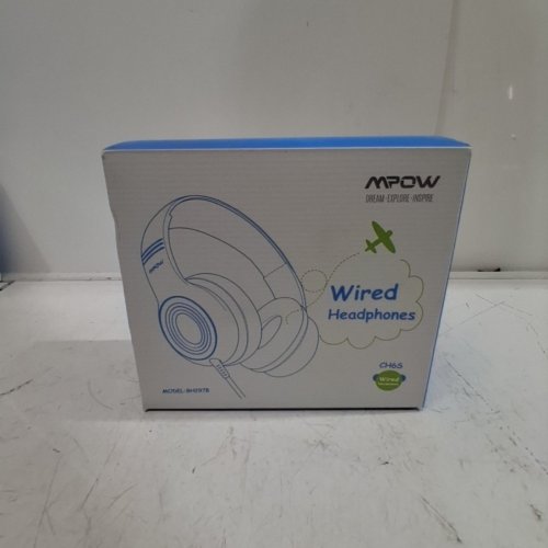 KID'S MPOW WIRED FOLDABLE HEADPHONES WITH VOLUME CONTROL - PINK (MODEL: BH297B) image 4