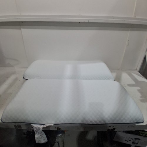 2PK INIGHT SOFT MEMORY FOAM PILLOWS - KING - WHITE image 2