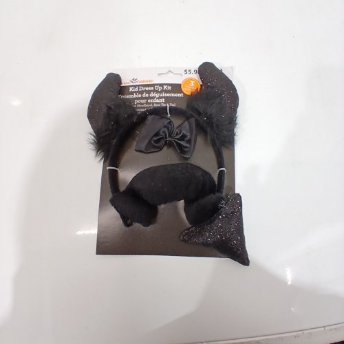 3PC DEVIL KIDS DRESS UP KIT - BLACK (MODEL: WMCA18004-B) image 2