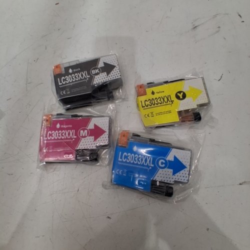 4PK LC3033XXL INK CARTRIDGES FOR BROTHER LC3033 - BK/C/M/Y/) image 2