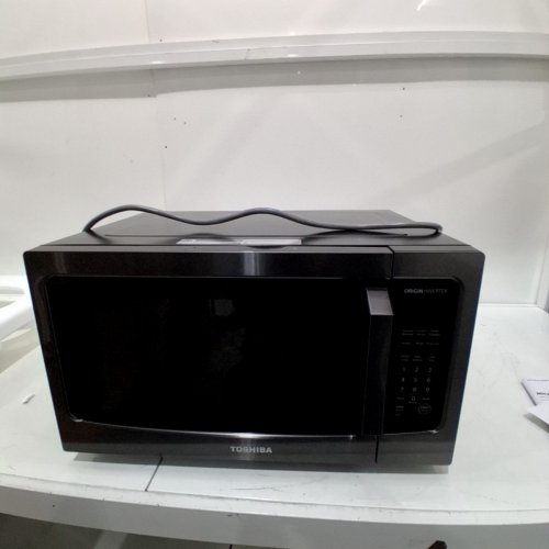 TOSHIBA SMART SENSOR MICROWAVE OVEN WITH POSITION MEMORY TURNTABLE - 1.6CU.FT - BLACK STAINLESS STEEL (MODEL: TMC16S4ABS) image 3