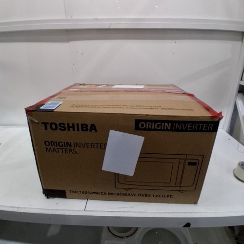 TOSHIBA SMART SENSOR MICROWAVE OVEN WITH POSITION MEMORY TURNTABLE - 1.6CU.FT - BLACK STAINLESS STEEL (MODEL: TMC16S4ABS) image 5