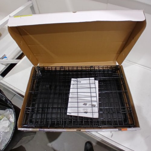 ICRATE SINGLE DOOR FOLDING DOG CRATE FOR MEDIUM DOGS, 26-40LB (MEDIUM) MODEL: 1530 image 2