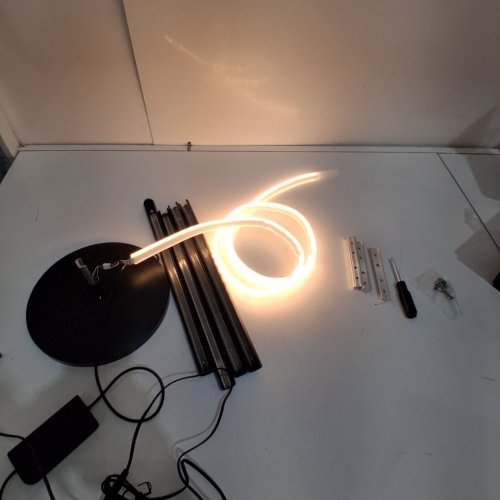 GOVEE RGBIC SMART CORNER FLOOR LAMP WITH REACTIVE MUSIC MODE - WORKS WITH ALEXA AND GOOGLE HOME - 80+ DYNAMIC SCENES - BLACK (MODEL: H6076A) image 2