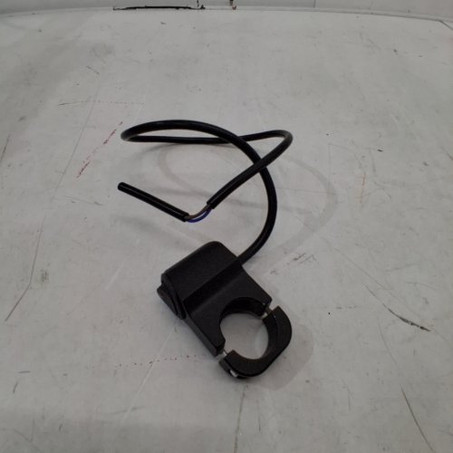 MOTORCYCLE HANDLEBAR-MOUNTED PUSH BUTTON CONTROL SWITCH - 7/8" - BLACK image 2
