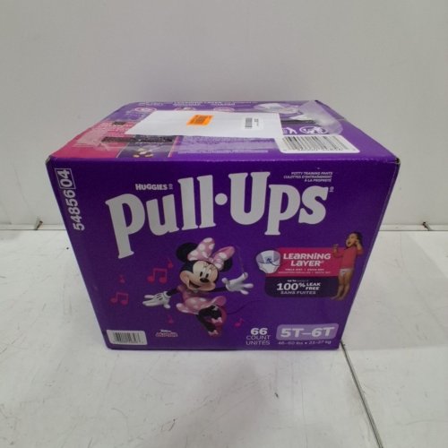 66PK KIDS HUGGIES PULL UPS TRAINING UNDERPANTS - 5T-6T - MINNIE MOUSE image 2