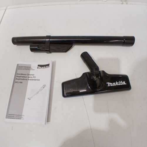 MAKITA 2-IN-1 LXT VACUUM CLEANER *TOOL ONLY* - 18V - BLACK/TEAL (MODEL: DCL180) image 4