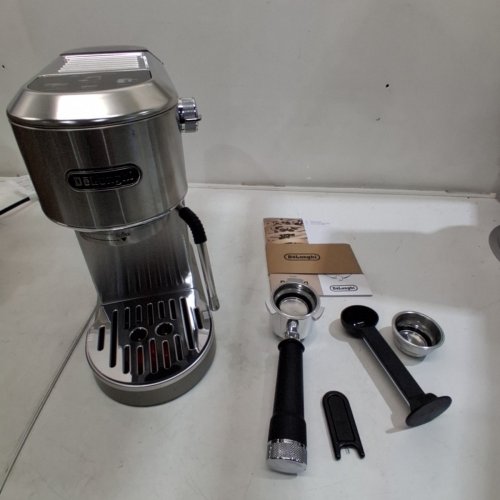 DEDICA DUO ESPRESSO MACHINE WITH COLD BREW - STAINLESS STEEL (MODEL: EC890M) image 8