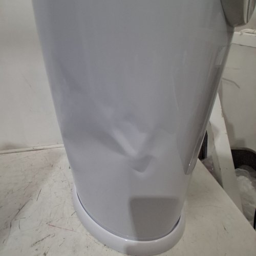 UBBI 13GAL STEEL DIAPER PAIL LOCKS IN ODOR CHILD SAFETY LOCK, WHITE image 7