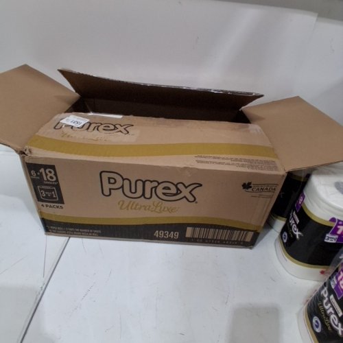 24PK PUREX ULTRALUXE LUXURIOUSLY SOFT THICK TOILET PAPER - WHITE - (MODEL: 49349) image 3