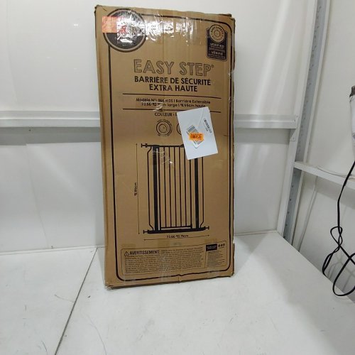 REGALO EASY STEP WALK THROUGH GATE, 36" TALL, FITS OPENINGS 29"-36.5" - WHITE (MODEL: ‎1166 H DS) image 4
