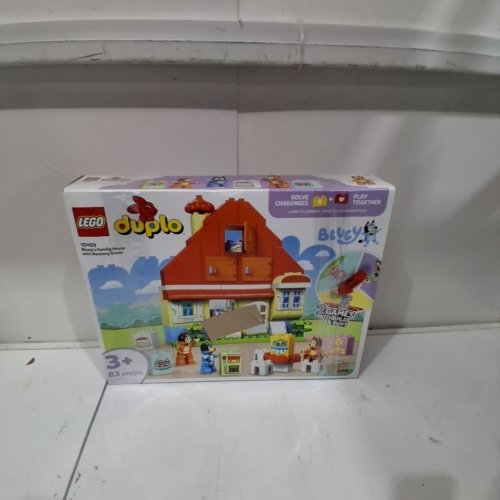 83PC LEGO DUPLO BLUEYS FAMILY HOUSE - AGES 3+ (MODEL: 10459) image 3