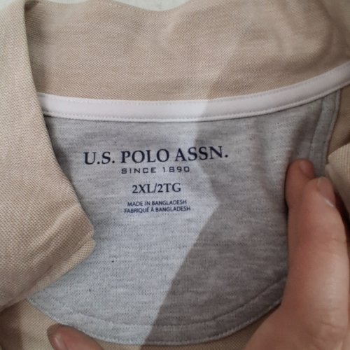 U.S. POLO ASSN. QUARTER-ZIP PULLOVER - 2XL - BEIGE (STYLE: 11-Q0065) image 3