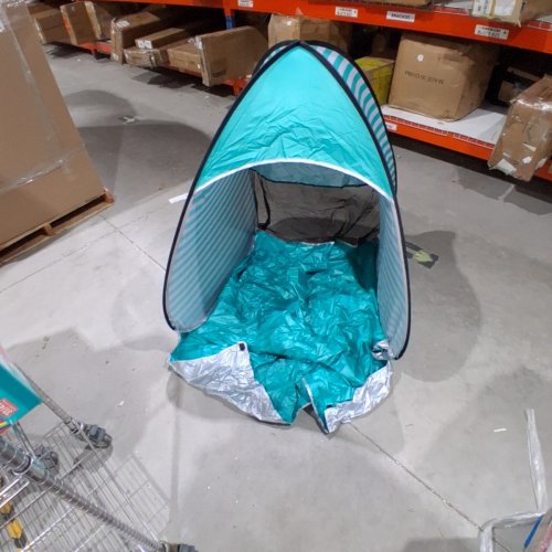 VASLON EASY POP UP SUN SHADE TENT FOR BEACH - BLUE image 2