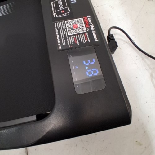 DEERRUN UNDER DESK TREADMILL REMOTE CONTROL WITH INCLINE FOR HOME OFFICE - 2.5HP - 300LBS CAP - BLACK (MODEL: BA09-B) image 4