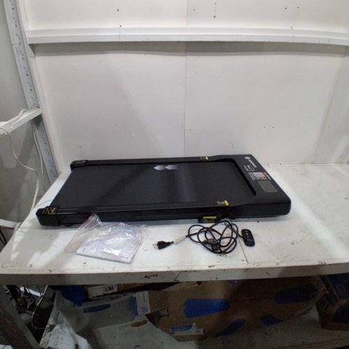 DEERRUN UNDER DESK TREADMILL REMOTE CONTROL WITH INCLINE FOR HOME OFFICE - 2.5HP - 300LBS CAP - BLACK (MODEL: BA09-B) image 3