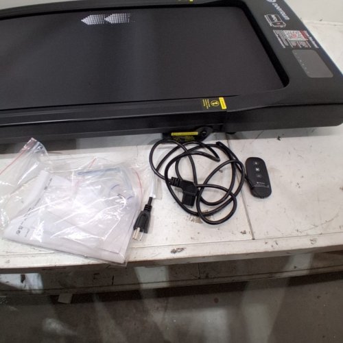 DEERRUN UNDER DESK TREADMILL REMOTE CONTROL WITH INCLINE FOR HOME OFFICE - 2.5HP - 300LBS CAP - BLACK (MODEL: BA09-B) image 5