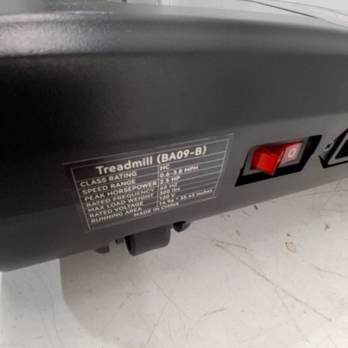 DEERRUN UNDER DESK TREADMILL REMOTE CONTROL WITH INCLINE FOR HOME OFFICE - 2.5HP - 300LBS CAP - BLACK (MODEL: BA09-B) image 7