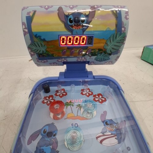 LEXIBOOK KID'S DISNEY LILO AND STITCH ELECTRONIC PINBALL TABLE WITH LCD SCREEN, LIGHT AND SOUND EFFECTS - BLUE/PURPLE/RED (MODEL: JG610D) image 2