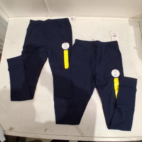 2PC KIDS GEORGE LEGGINGS - LARGE (10-12) - NAVY (STYLE : GRY3017G) image 2